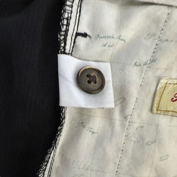 Tommy Bahama ~ Mens Black Silk Shorts ~ size 38 ~ dry cleaned and ready to wear - Picture 10 of 11